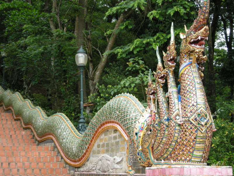 File:Naga From Wat Phrathat Doi Suthep Chiang Mai Thailand.jpg