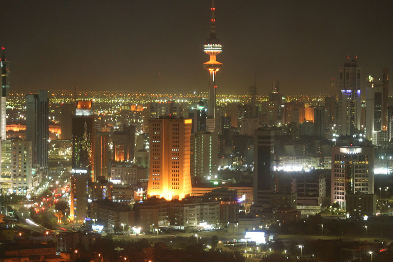 File:Kuwait city at night.jpg